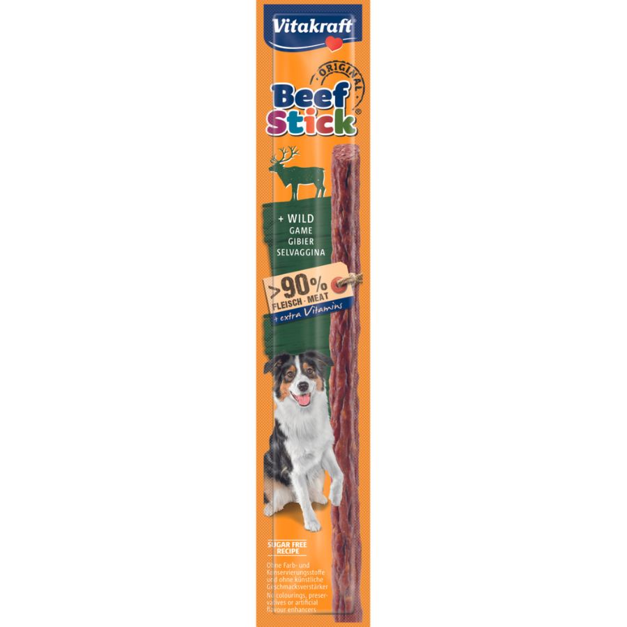 Vitakraf snack beef stick ciervo 12 GR, , large image number null